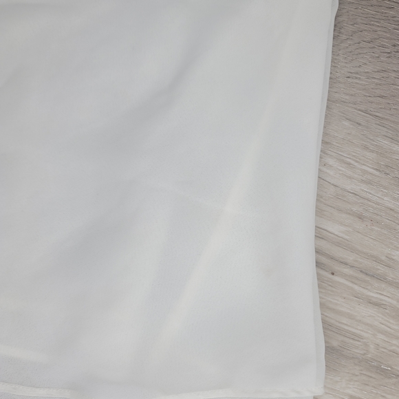 Victorias secret gold label vintage layered sheer floral embroidered crop top M - Picture 4 of 7